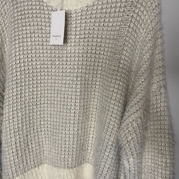 FRNCH Eyelash Pullover Sweater NWT - Picture 5 of 7